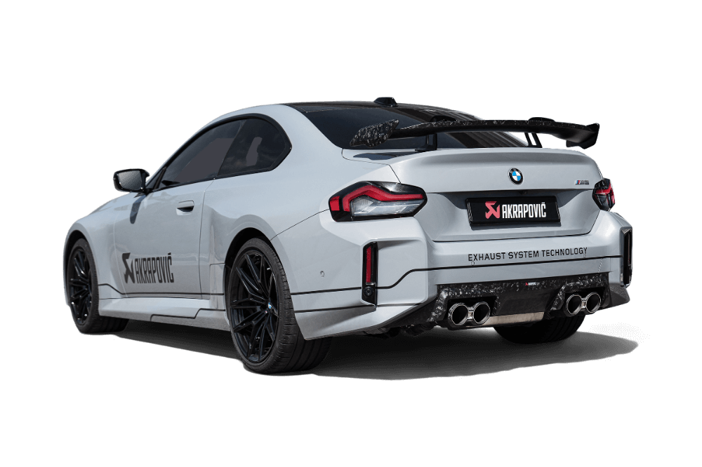 ТИТАНОВАЯ ВЫХЛОПНАЯ СИСТЕМА AKRAPOVIČ SLIP-ON LINE ДЛЯ BMW M2 (G87) 2023+