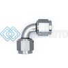 DEATSCHWERKS 6-02-0216 90-DEG. 8AN TO 8AN SWIVEL COUPLER