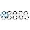 DEATSCHWERKS 6-02-0335 10AN RUBBER AND METAL CRUSH WASHER (PACK OF 10)