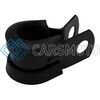 DEATSCHWERKS 6-02-0353-B 6AN HOSE RUBBER CUSHIONED P-CLAMP