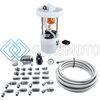 DEATSCHWERKS 9-401-607-7041 DW400 PUMP MODULE + RETURN KIT SS CPE FOR 8TH GEN 2006-11 HONDA CIVIC SI K20