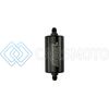 TURBOSMART TS-0402-1133 10UM 6AN INLINE FUEL FILTER - BLACK