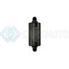 TURBOSMART TS-0402-1134 10UM 8AN INLINE FUEL FILTER - BLACK