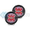 RIGID 36116 360-SERIES 4 INCH LED OFF-ROAD DRIVE BEAM RED BACKLIGHT  PAIR