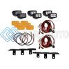 RIGID 46731 2021+ BRONCO MOD BUMPER TRIPLE SR-M FOG LIGHT KIT