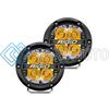 RIGID 36114 ФАРЫ 360 SERIES 4″ ДАЛЬНИЙ СВЕТ С ЯНТАРНОЙ ПОДСВЕТКОЙ (ПАРА) DISCONTINUED