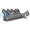 WAGNER TUNING 160001001.ZLS AUDI S2/RS2 20V I5 ALUMINUM CAST INTAKE MANIFOLD W/ AUX AIR VALVE