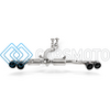 AKRAPOVIC ME-NI/T/1 ВЫХЛОПНАЯ СИСТЕМА EVOLUTION LINE CAT-BACK TITANIUM ДЛЯ NISSAN GT-R