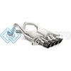 AKRAPOVIC MTP-CO/TI/2 ВЫХЛОПНАЯ СИСТЕМА SLIP-ON LINE (TITANIUM) С НАСАДКАМИ CARBON ДЛЯ CHEVROLET CORVETTE Z06 (C7)