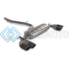 AKRAPOVIC S-AU/TI/18H ВЫХЛОПНАЯ СИСТЕМА EVOLUTION LINE CAT-BACK (TITANIUM) С НАСАДКАМИ CARBON ДЛЯ AUDI S3 SEDAN (8Y)