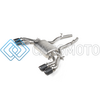 AKRAPOVIC S-BM/T/10H ВЫХЛОПНАЯ СИСТЕМА SLIP-ON (TITANIUM) С OPF ДЛЯ BMW X3 M / X4 M (F97 / F98) (БЕЗ НАСАДОК)