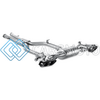 AKRAPOVIC S-MESLSAMG/1 ВЫХЛОПНАЯ СИСТЕМА EVOLUTION LINE (TITANIUM) С НАСАДКАМИ CARBON ДЛЯ MERCEDES SLS AMG