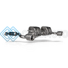 AKRAPOVIC S-TY/T/3 ВЫХЛОПНАЯ СИСТЕМА SLIP-ON RACE LINE (TITANIUM) ДЛЯ TOYOTA GR / GRMN YARIS