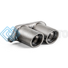 AKRAPOVIC TP-T/S/17 КОМПЛЕКТ НАСАДОК (TITANIUM) ДЛЯ PORSCHE 911 GT3 (991.2)