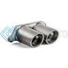 AKRAPOVIC TP-T/S/19/H КОМПЛЕКТ НАСАДОК (TITANIUM) ДЛЯ PORSCHE GT3 RS (991.2)