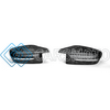 AKRAPOVIC WM-BM/CA/5/CF КОМПЛЕКТ НАКЛАДОК НА ЗЕРКАЛА CHOPPED CARBON (МАТОВЫЕ) ДЛЯ BMW M2 COUPE (G87)