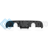 AKRAPOVIC DI-PO/CA/8/M/1 ЗАДНИЙ ДИФФУЗОР CARBON (ГЛЯНЦЕВЫЙ) ДЛЯ PORSCHE 718 CAYMAN GTS 4.0 / BOXSTER GTS 4.0