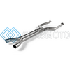 AKRAPOVIC E-BM/T/15 КОМПЛЕКТ EVOLUTION LINK PIPE (TITANIUM) ДЛЯ BMW X5M / X6M (РЕСТАЙЛИНГ)