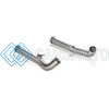 AKRAPOVIC L-ME/SS/1 КОМПЛЕКТ LINK PIPE (СТАЛЬ) С OPF ДЛЯ MERCEDES G63 AMG