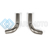 AKRAPOVIC L-ME/T/10 КОМПЛЕКТ LINK PIPE (TITANIUM) ДЛЯ MERCEDES-AMG C 63 S E PERFORMANCE (W206, S206)
