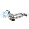AKRAPOVIC S-AU/T/1H ВЫХЛОПНАЯ СИСТЕМА EVOLUTION LINE (TITANIUM) С OPF ДЛЯ AUDI RS6 AVANT (C8)