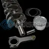 BRIAN CROWER BC0136 MITSUBISHI 4B11T EVO X STROKER KIT-98MM STROKE BILLET CRANK-I BEAM EXTREME RODS-PISTONS