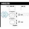 HAWK PERFORMANCE HB229S.580 70-73 TRIUMPH STAG / 80-82 TRIUMPH TR8 HT-10 RACE FRONT BRAKE PADS
