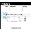 HAWK PERFORMANCE HB303P.685 SUPER DUTY STREET BRAKE PADS
