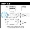 HAWK PERFORMANCE HB443F.614 HPS STREET BRAKE PADS