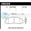 HAWK PERFORMANCE HB528P.811 05-11 FORD F250/F350 / 2011 FORD F550 SUPERDUTY STREET FRONT BRAKE PADS