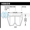 HAWK PERFORMANCE HB609U.572 08-15 AUDI R8 DTC-70 RACE FRONT BRAKE PADS