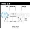 HAWK PERFORMANCE HB633P.790 SUPER DUTY STREET BRAKE PADS