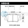 HAWK PERFORMANCE HB648F.607 HPS STREET BRAKE PADS