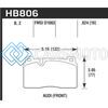 HAWK PERFORMANCE HB806B.624 16-17 AUDI A6 HPS 5.0 FRONT BRAKE PADS