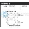 HAWK PERFORMANCE HB823B.652 11-18 AUDI A8 QUATTRO HPS 5.0 REAR BRAKE PADS