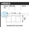 HAWK PERFORMANCE HB903B.604 15-17 FORD MUSTANG HPS 5.0 FRONT BRAKE PADS