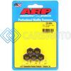 ARP 200-8654 3/8-16 INCH BLACK COARSE HEX NUT KIT (PKG OF 5)