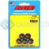 ARP 200-8656 7/16-14 BLACK COARSE HEX NUT KIT