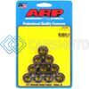 ARP 300-8336 1/2-20 12PT NUT KIT 8740 CHROME MOLY BLACK - 10 PK