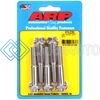 ARP 615-2250 3/8 IN.-16 RH THREAD, 2.25 IN 12 POINT SS 300 BOLTS - SET OF 5