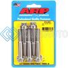ARP 615-2500 3/8 IN.-16 RH THREAD, 2.50 IN 12 POINT SS 300 BOLTS - SET OF 5