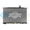 CSF 3342 07-09 HYUNDAI SANTA FE 2.7L OEM PLASTIC RADIATOR