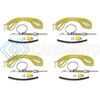 AEM 30-2068-4 SINGLE K-TYPE THERMOCOUPLE KIT - 4 PACK