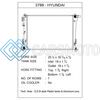 CSF 3788 16-20 HYUNDAI TUCSON 2.0L OEM PLASTIC RADIATOR