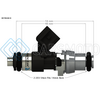 INJECTOR DYNAMICS 1700.48.14.14.2 ID1700 08 OUTLANDER ATV INJECTORS