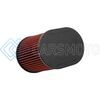 AEM 21-2267DK DRYFLOW 4.5IN. X 7IN. OVAL STRAIGHT AIR FILTER