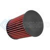 AEM AE-20993 DRYFLOW AIR FILTER - ROUND 2.75IN ID X 6.25IN OD X 8.25IN H FITS 2007-2014 FORD/VOLVO