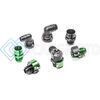 RADIUM ENGINEERING 14-0363 V2 QUICK CONNECT 19MM FEMALE TO 10AN MALE STRAIGHT
