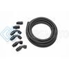 RADIUM ENGINEERING 14-0635 -8AN 45 DEGREE PTFE HOSE END - BLACK