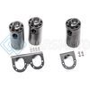 RADIUM ENGINEERING 20-0005-FL DUAL UNIVERSAL CATCH CAN KIT - FLUID LOCK